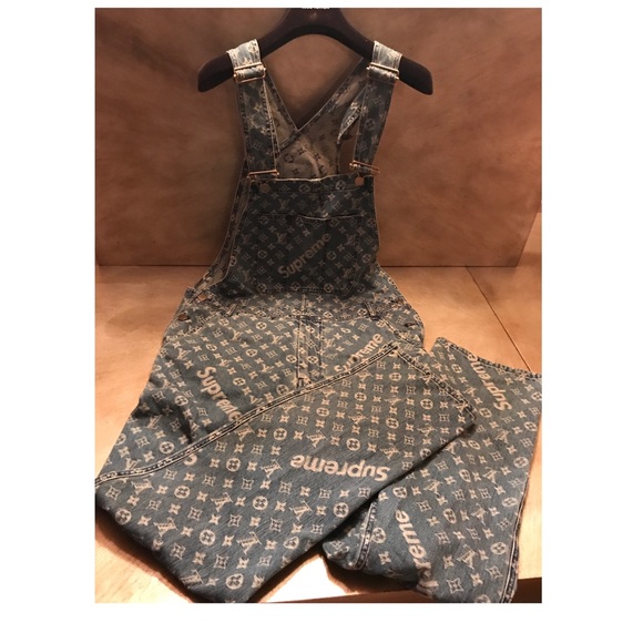 2017 Supreme Louis Vuitton men’s jacquard denim - Picture 7 of 8